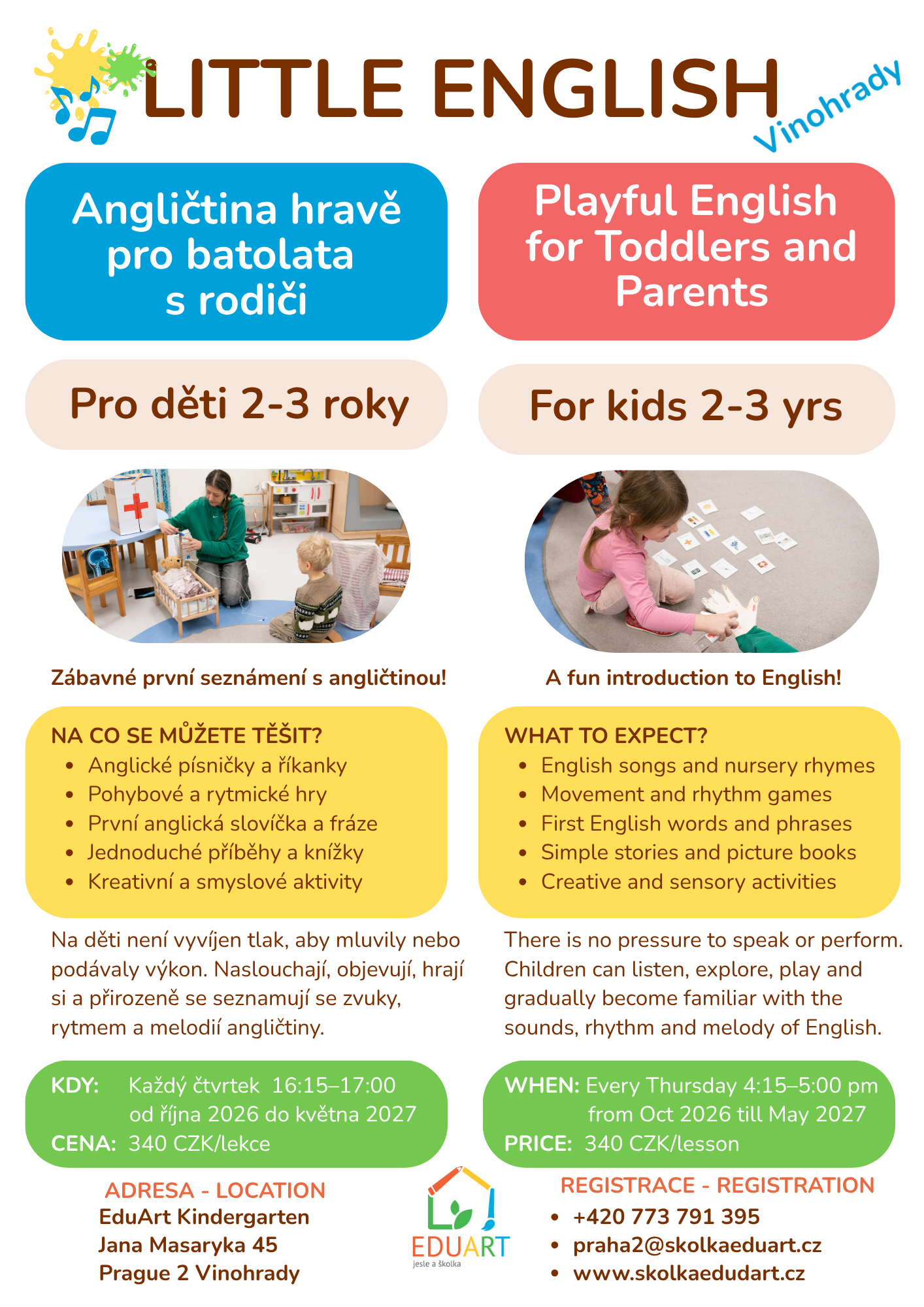 Novinka od školního roku 2026/27 – leták EduArt
